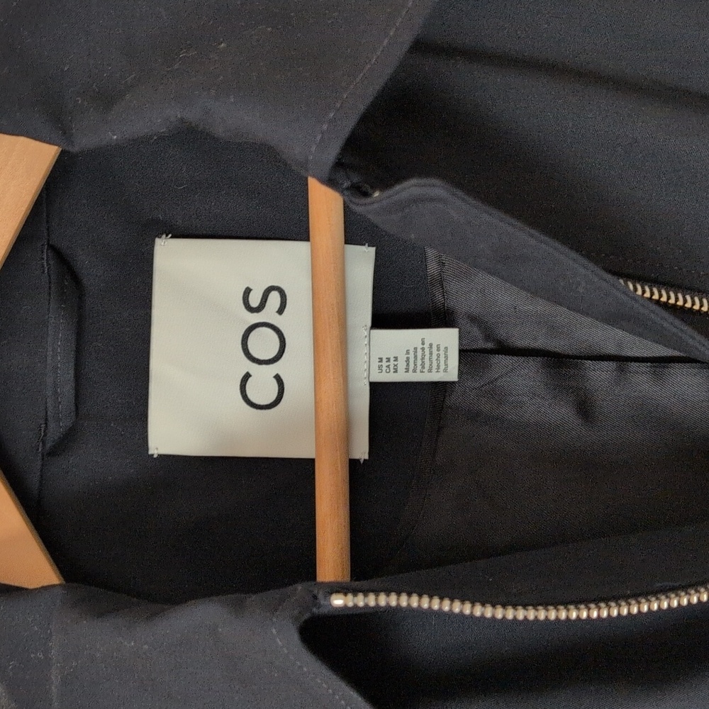 COS Chore Coat Utility Bomber Jacket - Picture 3 of 4